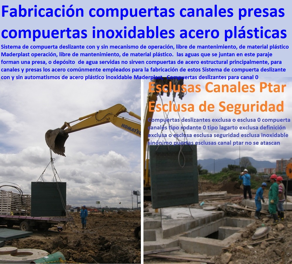 Charnela Compuerta Deslizante tipo esclusa Compuerta Tipo Guillotina 0 gran tamaño grandes dimensiones dimensiones de canaletas para lluvia 0 Sistemas contra las inundaciones Maderplast 0 defensa Muro de contención talud Dique Charnela Compuerta Deslizante tipo esclusa Compuerta Tipo Guillotina 0 gran tamaño grandes dimensiones dimensiones de canaletas para lluvia 0 Sistemas contra las inundaciones Maderplast 0 defensa Muro de contención talud Dique